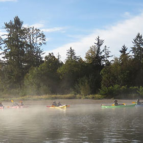 Kayaking the Lower Columbia River
