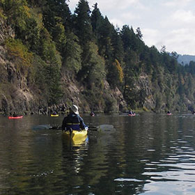 Kayaking the Lower Columbia River