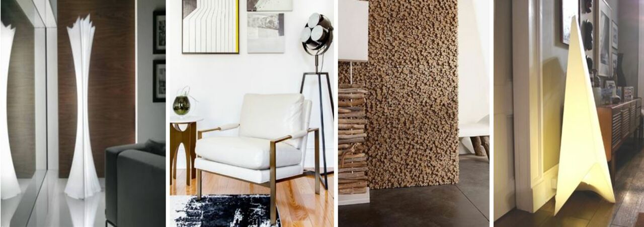 Check the mood with statement floor lamps