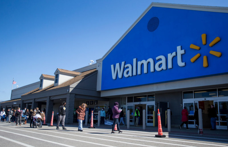 Walmart Gets Big Boost From Pandemic Panic