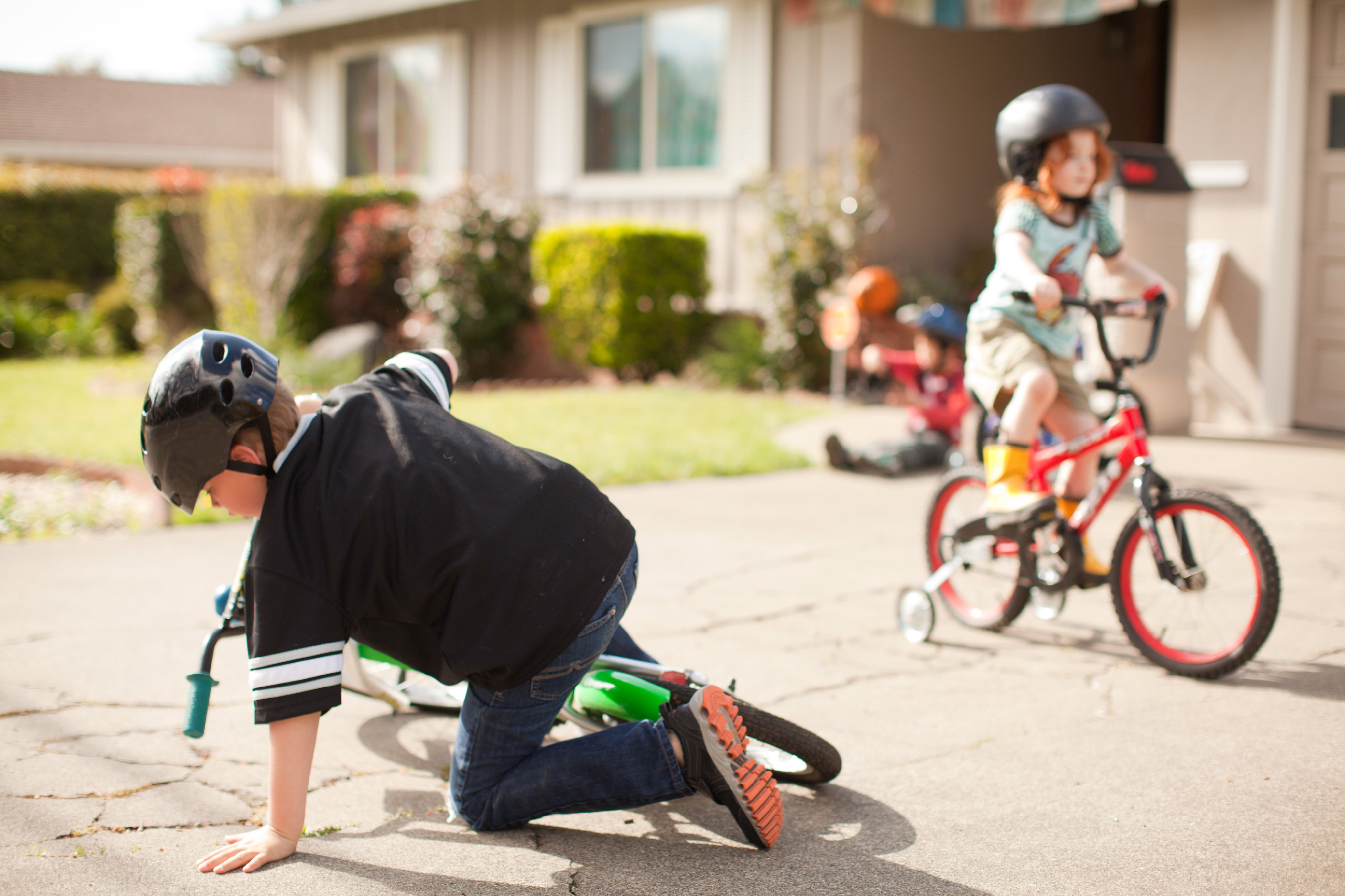 Falling boy. Fell off the Bike. Bicycle Fall boy. Get off the Bike. A boy with a Bike.