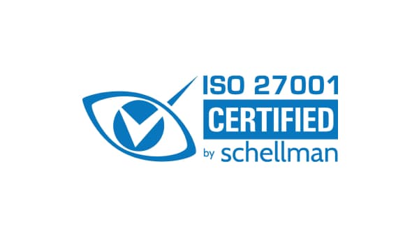 ISO 27001 認定バッジ