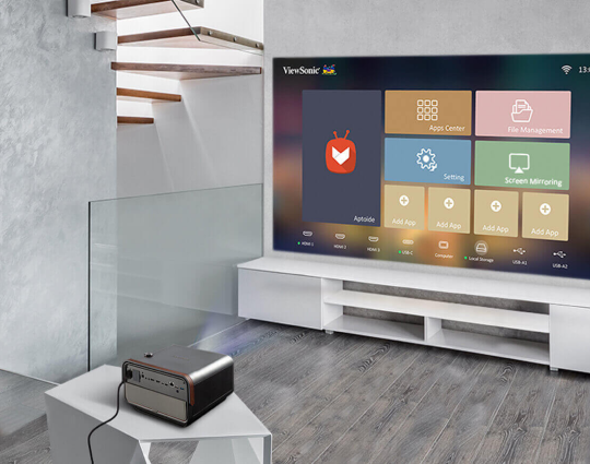 Display dell'app dello schermo TV