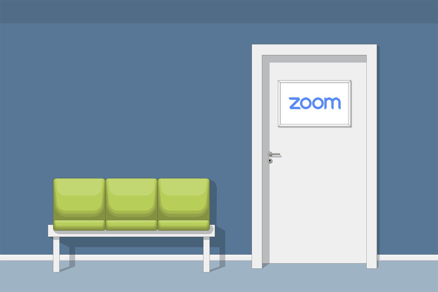 Zoom Waiting Rooms and a secure video conference