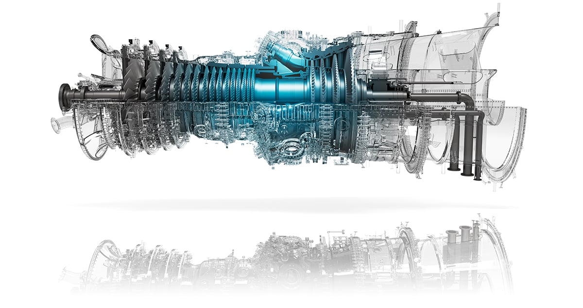 Hydrogen could offer a low-carbon alternative fuel for large-frame gas turbines