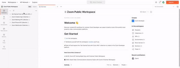 Developers: discover curated API workflows on Postman