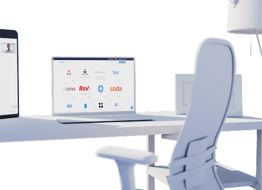 Zoom Apps And App Marketplace Logo display